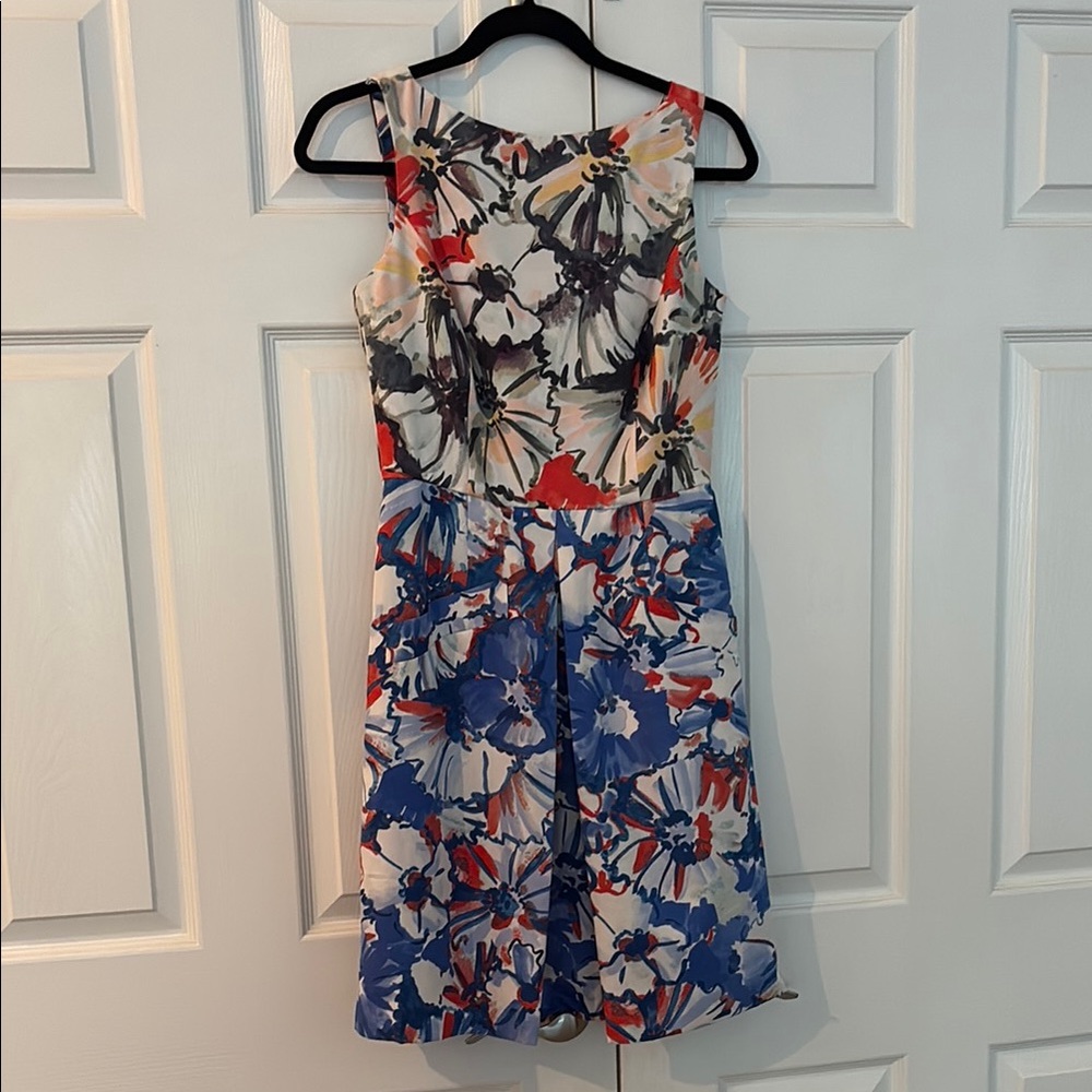 Floral Donna Morgan Sleeveless Dress